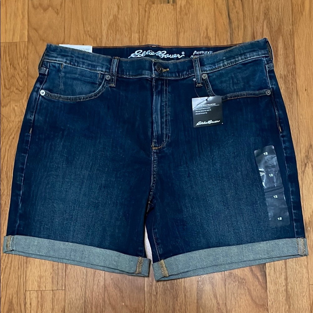 Eddie Bauer Blue Denim Jean Shorts